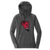 Ladies Tri Blend Fleece Pullover Hoodie Thumbnail