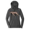 Ladies Tri Blend Fleece Pullover Hoodie Thumbnail