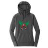 Ladies Tri Blend Fleece Pullover Hoodie Thumbnail