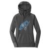 Ladies Tri Blend Fleece Pullover Hoodie Thumbnail