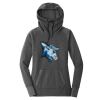 Ladies Tri Blend Fleece Pullover Hoodie Thumbnail