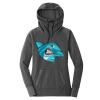Ladies Tri Blend Fleece Pullover Hoodie Thumbnail