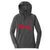 Ladies Tri Blend Fleece Pullover Hoodie Thumbnail