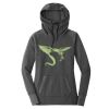 Ladies Tri Blend Fleece Pullover Hoodie Thumbnail