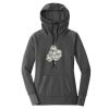 Ladies Tri Blend Fleece Pullover Hoodie Thumbnail