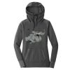 Ladies Tri Blend Fleece Pullover Hoodie Thumbnail