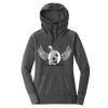 Ladies Tri Blend Fleece Pullover Hoodie Thumbnail