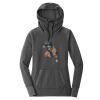 Ladies Tri Blend Fleece Pullover Hoodie Thumbnail