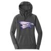 Ladies Tri Blend Fleece Pullover Hoodie Thumbnail