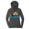 Ladies Tri Blend Fleece Pullover Hoodie Thumbnail