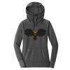 Ladies Tri Blend Fleece Pullover Hoodie Thumbnail