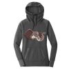 Ladies Tri Blend Fleece Pullover Hoodie Thumbnail