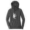 Ladies Tri Blend Fleece Pullover Hoodie Thumbnail