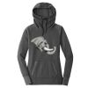 Ladies Tri Blend Fleece Pullover Hoodie Thumbnail