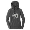Ladies Tri Blend Fleece Pullover Hoodie Thumbnail