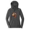 Ladies Tri Blend Fleece Pullover Hoodie Thumbnail