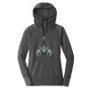 Ladies Tri Blend Fleece Pullover Hoodie Thumbnail