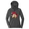 Ladies Tri Blend Fleece Pullover Hoodie Thumbnail