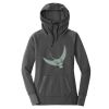 Ladies Tri Blend Fleece Pullover Hoodie Thumbnail