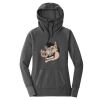 Ladies Tri Blend Fleece Pullover Hoodie Thumbnail