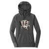 Ladies Tri Blend Fleece Pullover Hoodie Thumbnail