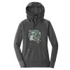 Ladies Tri Blend Fleece Pullover Hoodie Thumbnail