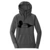Ladies Tri Blend Fleece Pullover Hoodie Thumbnail