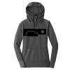 Ladies Tri Blend Fleece Pullover Hoodie Thumbnail