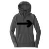 Ladies Tri Blend Fleece Pullover Hoodie Thumbnail