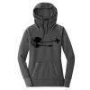 Ladies Tri Blend Fleece Pullover Hoodie Thumbnail