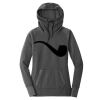 Ladies Tri Blend Fleece Pullover Hoodie Thumbnail
