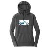 Ladies Tri Blend Fleece Pullover Hoodie Thumbnail
