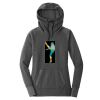 Ladies Tri Blend Fleece Pullover Hoodie Thumbnail