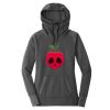 Ladies Tri Blend Fleece Pullover Hoodie Thumbnail