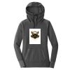 Ladies Tri Blend Fleece Pullover Hoodie Thumbnail