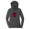 Ladies Tri Blend Fleece Pullover Hoodie Thumbnail