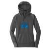 Ladies Tri Blend Fleece Pullover Hoodie Thumbnail
