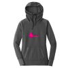 Ladies Tri Blend Fleece Pullover Hoodie Thumbnail