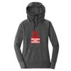 Ladies Tri Blend Fleece Pullover Hoodie Thumbnail