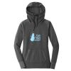 Ladies Tri Blend Fleece Pullover Hoodie Thumbnail