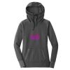 Ladies Tri Blend Fleece Pullover Hoodie Thumbnail