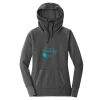 Ladies Tri Blend Fleece Pullover Hoodie Thumbnail