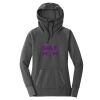 Ladies Tri Blend Fleece Pullover Hoodie Thumbnail
