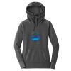 Ladies Tri Blend Fleece Pullover Hoodie Thumbnail