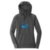 Ladies Tri Blend Fleece Pullover Hoodie Thumbnail