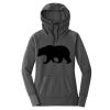 Ladies Tri Blend Fleece Pullover Hoodie Thumbnail