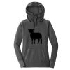 Ladies Tri Blend Fleece Pullover Hoodie Thumbnail