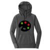 Ladies Tri Blend Fleece Pullover Hoodie Thumbnail