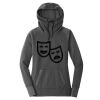 Ladies Tri Blend Fleece Pullover Hoodie Thumbnail