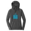 Ladies Tri Blend Fleece Pullover Hoodie Thumbnail